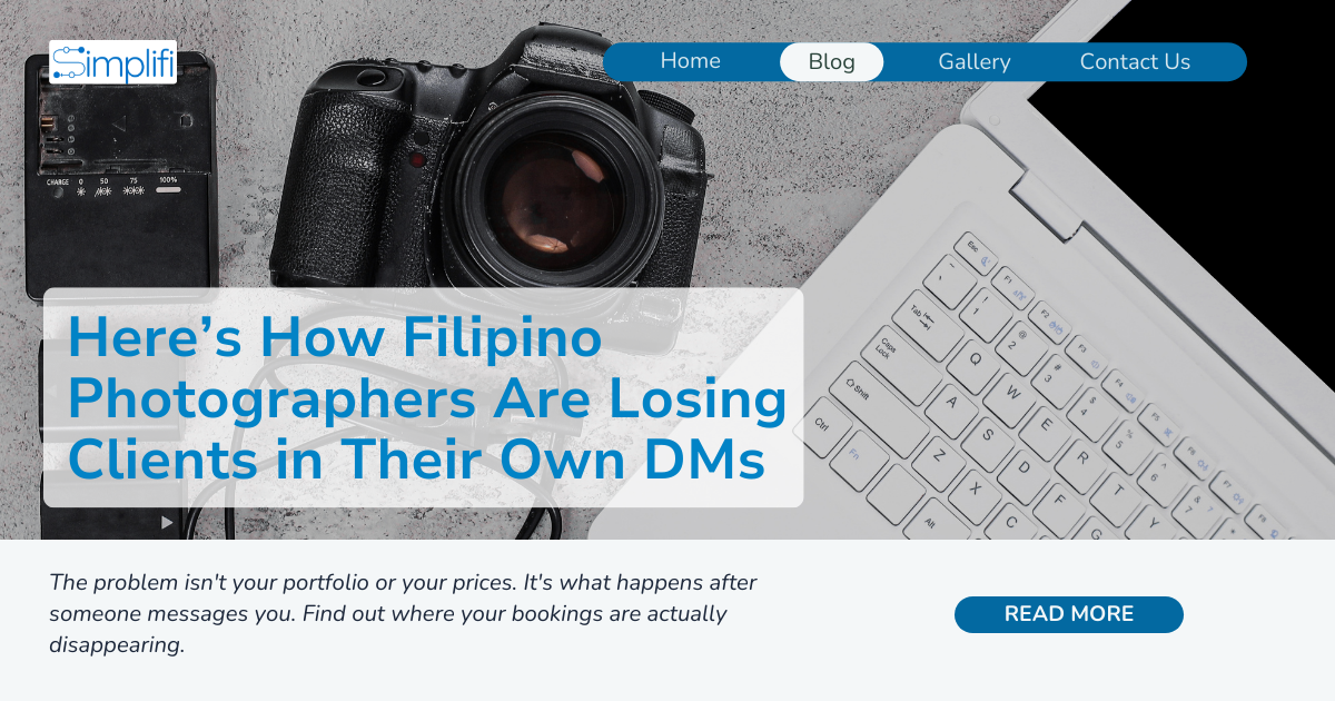 The Real Reason Clients Ghost Filipino Photographers (It's Not What You Think)